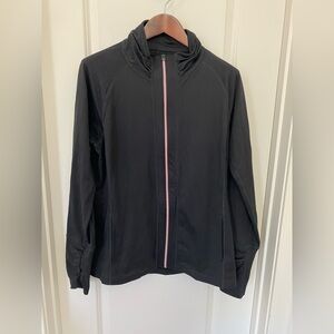 Reebok Black Full Zip up Running Jacket Size XXL